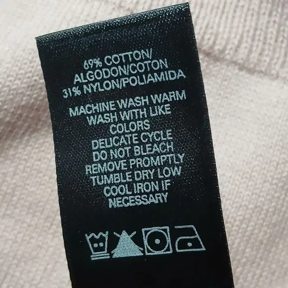 Axcess Women's Pink Maueve V-Neck Lightweight Pullover Sweater Size Medium NEW - Picture 7 of 9